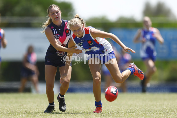 NAB League Girls 2022 - Sandringham Dragons v Oakleigh Chargers - A-677057