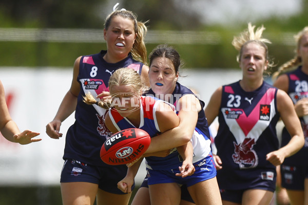 NAB League Girls 2022 - Sandringham Dragons v Oakleigh Chargers - A-677058