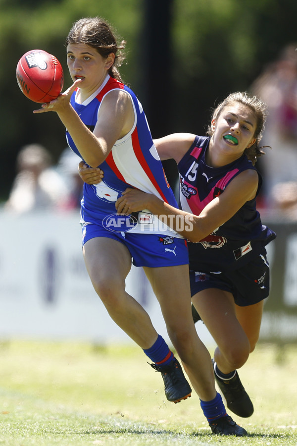 NAB League Girls 2022 - Sandringham Dragons v Oakleigh Chargers - A-677064