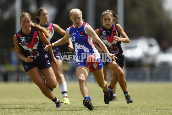 NAB League Girls 2022 - Sandringham Dragons v Oakleigh Chargers - A-677235