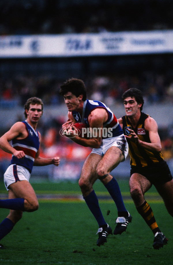 VFL 1986 - Footscray v Hawthorn - 30855