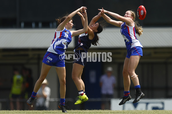 NAB League Girls 2022 - Sandringham Dragons v Oakleigh Chargers - A-677264