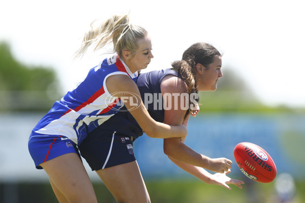 NAB League Girls 2022 - Sandringham Dragons v Oakleigh Chargers - A-679364