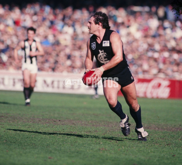 VFL 1985 - Collingwood v Carlton - 27266