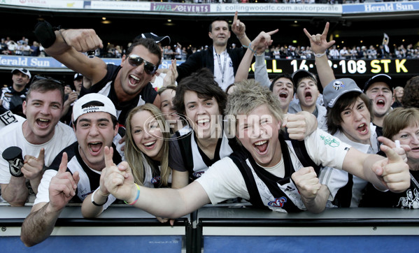 AFL 2010 Toyota Grand Final Replay Fans - Collingwood v St Kilda - 219949