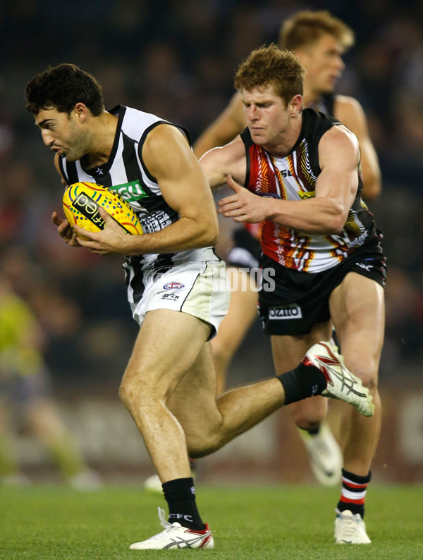 AFL 2014 Rd 11 - St Kilda v Collingwood - 329411