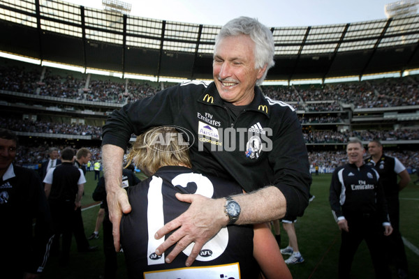 AFL 2014 Media - Michael Malthouse Milestone - 331891