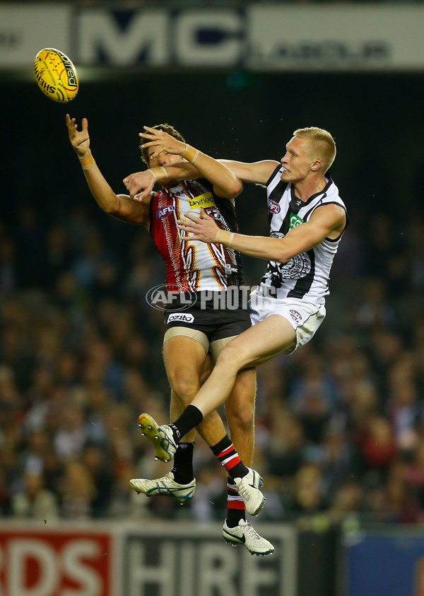 AFL 2014 Rd 11 - St Kilda v Collingwood - 329409