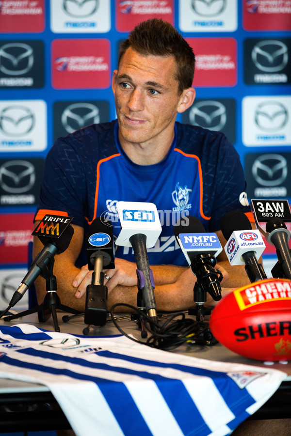 AFL 2016 Media - North Melbourne Media Session 030516 - 436017