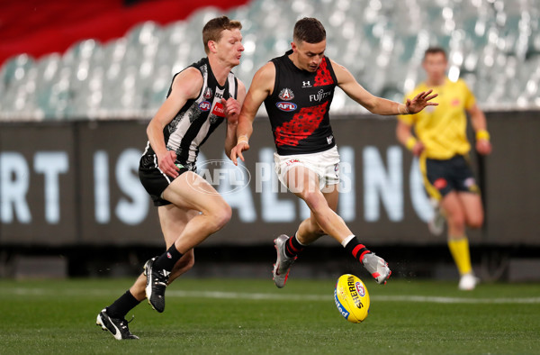 AFL 2020 Round 05 - Collingwood v Essendon - 758839