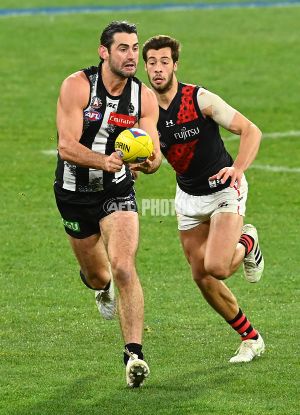 AFL 2020 Round 05 - Collingwood v Essendon - 758989