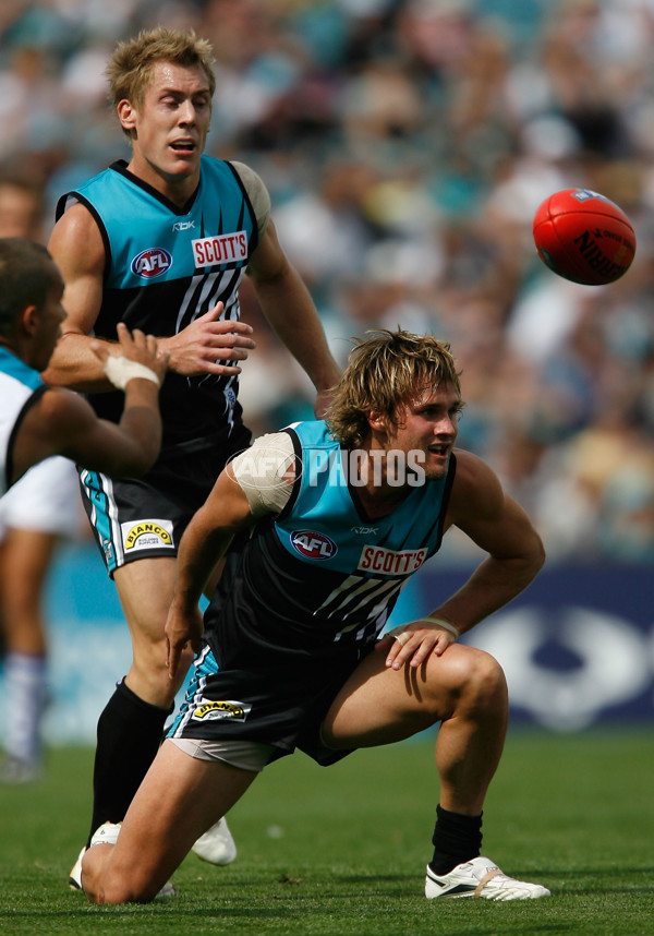 AFL Round 2 - Port Adelaide v Kangaroos - 4139