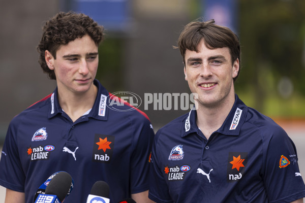 AFL 2022 Media - AFL Draft Prospects Media Opportunity - A-757132