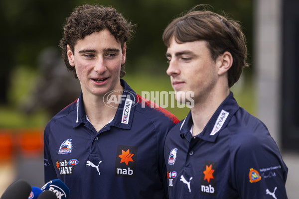 AFL 2022 Media - AFL Draft Prospects Media Opportunity - A-757133