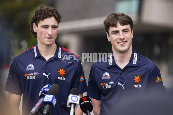 AFL 2022 Media - AFL Draft Prospects Media Opportunity - A-757135