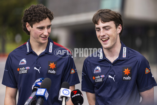 AFL 2022 Media - AFL Draft Prospects Media Opportunity - A-757227