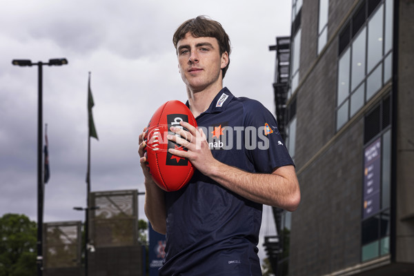 AFL 2022 Media - AFL Draft Prospects Media Opportunity - A-757231