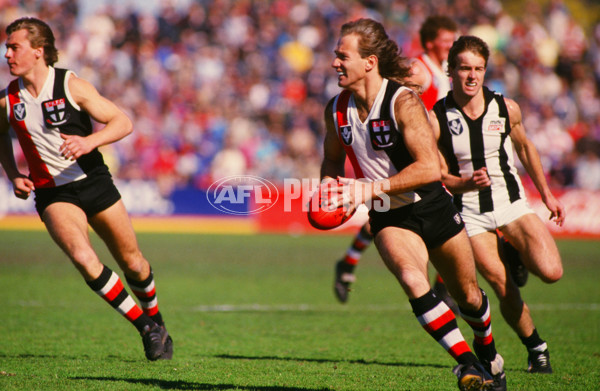 VFL 1987 - St Kilda v Collingwood - 27444