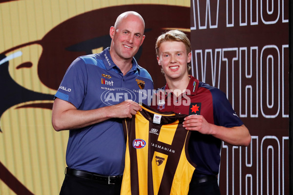 AFL 2022 Media - NAB AFL Draft - A-806282