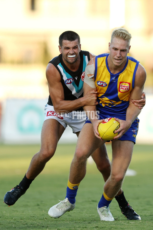 West Coast v Port Adelaide - AFL Match Simulation - A-862242