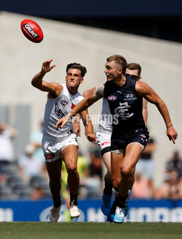 AFL 2023 Media - Carlton v Collingwood Match Sim - A-862332