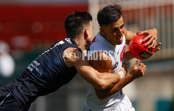 AFL 2023 Media - Carlton v Collingwood Match Sim - A-863714