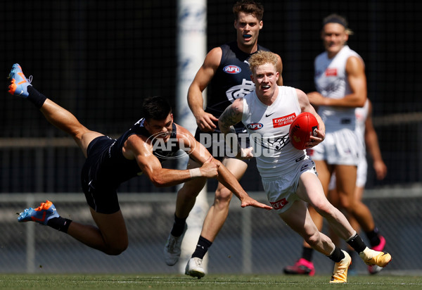 AFL 2023 Media - Carlton v Collingwood Match Sim - A-865371