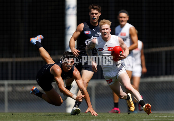 AFL 2023 Media - Carlton v Collingwood Match Sim - A-865385