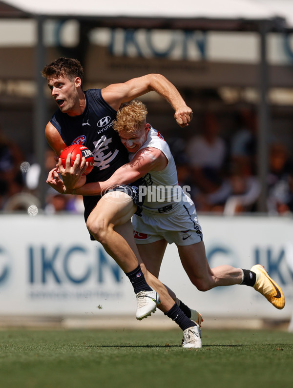 AFL 2023 Media - Carlton v Collingwood Match Sim - A-865401