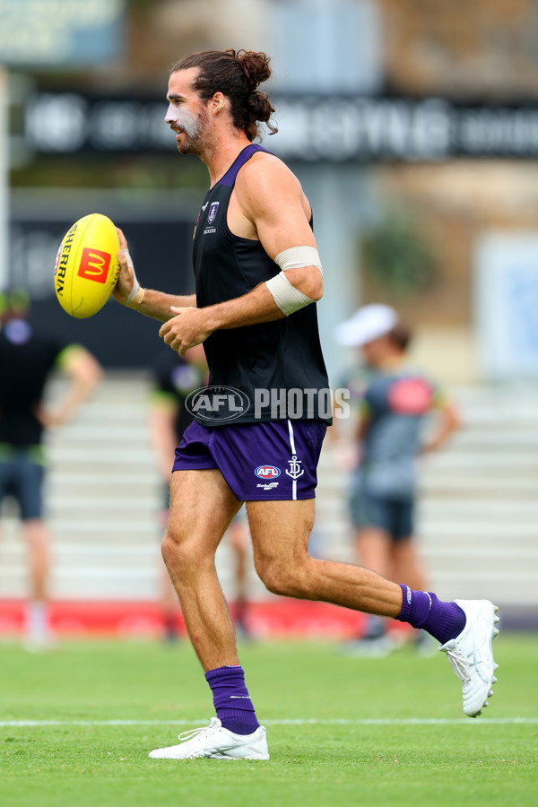 3 AFL Practice Match - Fremantle v Port Adelaide - A-870819