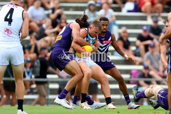 3 AFL Practice Match - Fremantle v Port Adelaide - A-873472