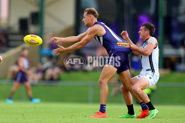 3 AFL Practice Match - Fremantle v Port Adelaide - A-873516