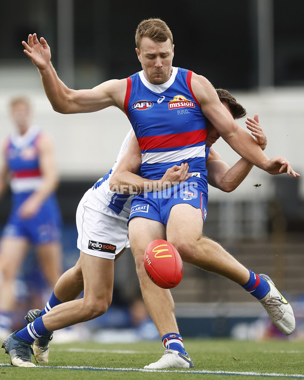 3 AFL Practice Match - Western Bulldogs v North Melbourne - A-887635