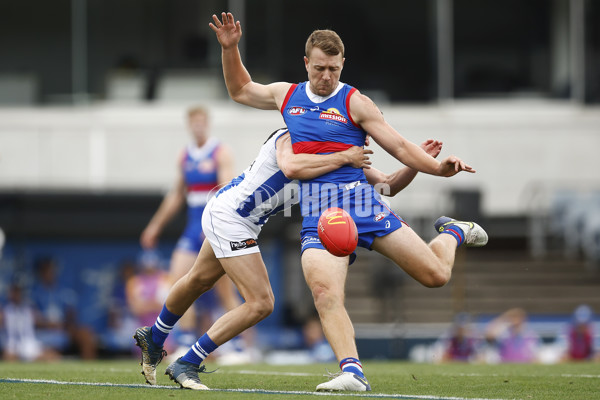 3 AFL Practice Match - Western Bulldogs v North Melbourne - A-888134