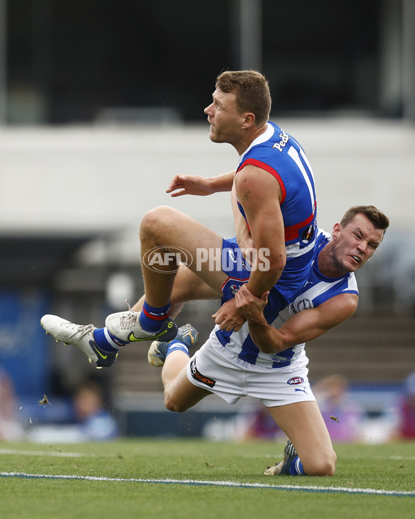 3 AFL Practice Match - Western Bulldogs v North Melbourne - A-888135