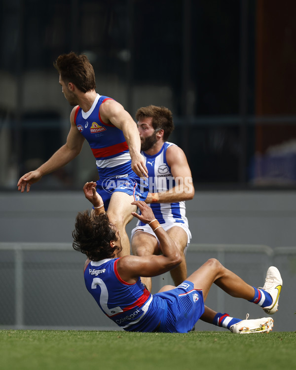 3 AFL Practice Match - Western Bulldogs v North Melbourne - A-890601