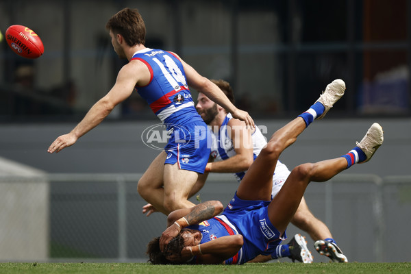 3 AFL Practice Match - Western Bulldogs v North Melbourne - A-891003