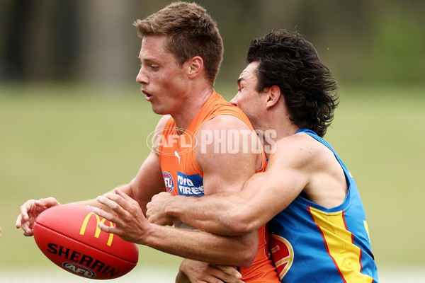 3 AFL Practice Match - GWS v Gold Coast - A-893773