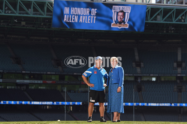 North Melbourne Kangaroos Marvel Stadium Media Opportunity - A-899931