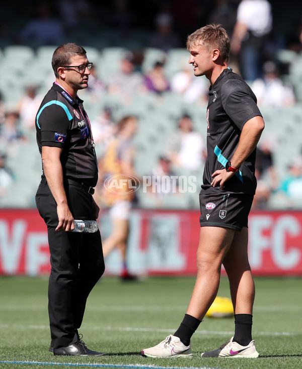 AFL Rd 1 - Port Adelaide v Brisbane - A-911121