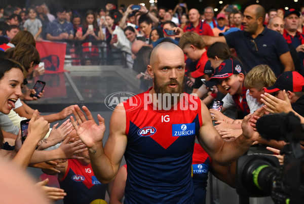 AFL Rd 1 - Melbourne v Western Bulldogs - A-914845