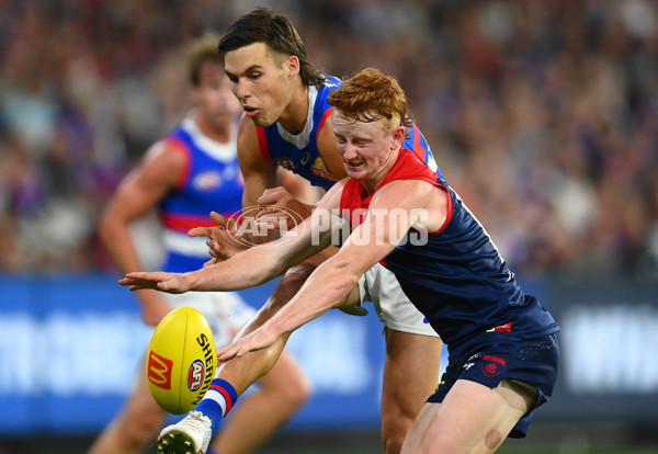 AFL Rd 1 - Melbourne v Western Bulldogs - A-922844