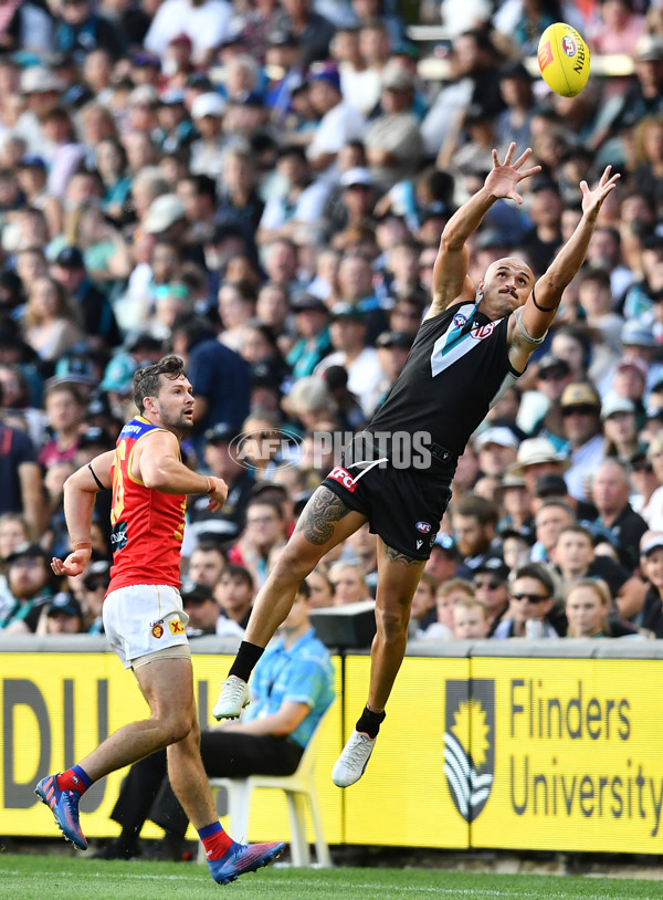 AFL Rd 1 - Port Adelaide v Brisbane - A-925384