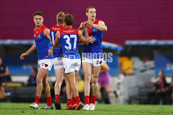 AFL Rd 2  - Brisbane v Melbourne - A-957320