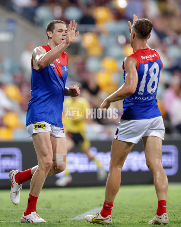 AFL Rd 2 - Brisbane v Melbourne - A-959795