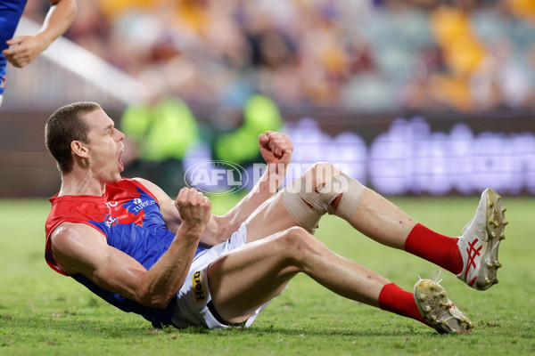 AFL Rd 2 - Brisbane v Melbourne - A-960278