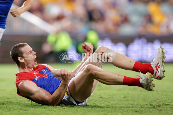 AFL Rd 2 - Brisbane v Melbourne - A-960279