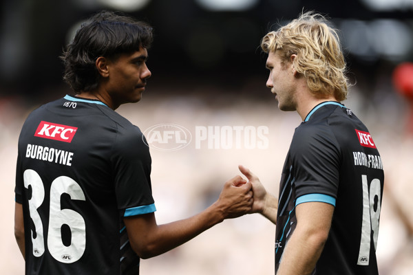 AFL Rd 2  - Collingwood v Port Adelaide - A-966192