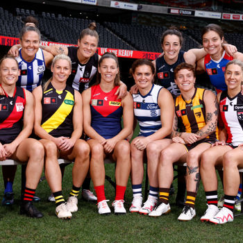 AFLW 2023 Media - Captains Day TEST